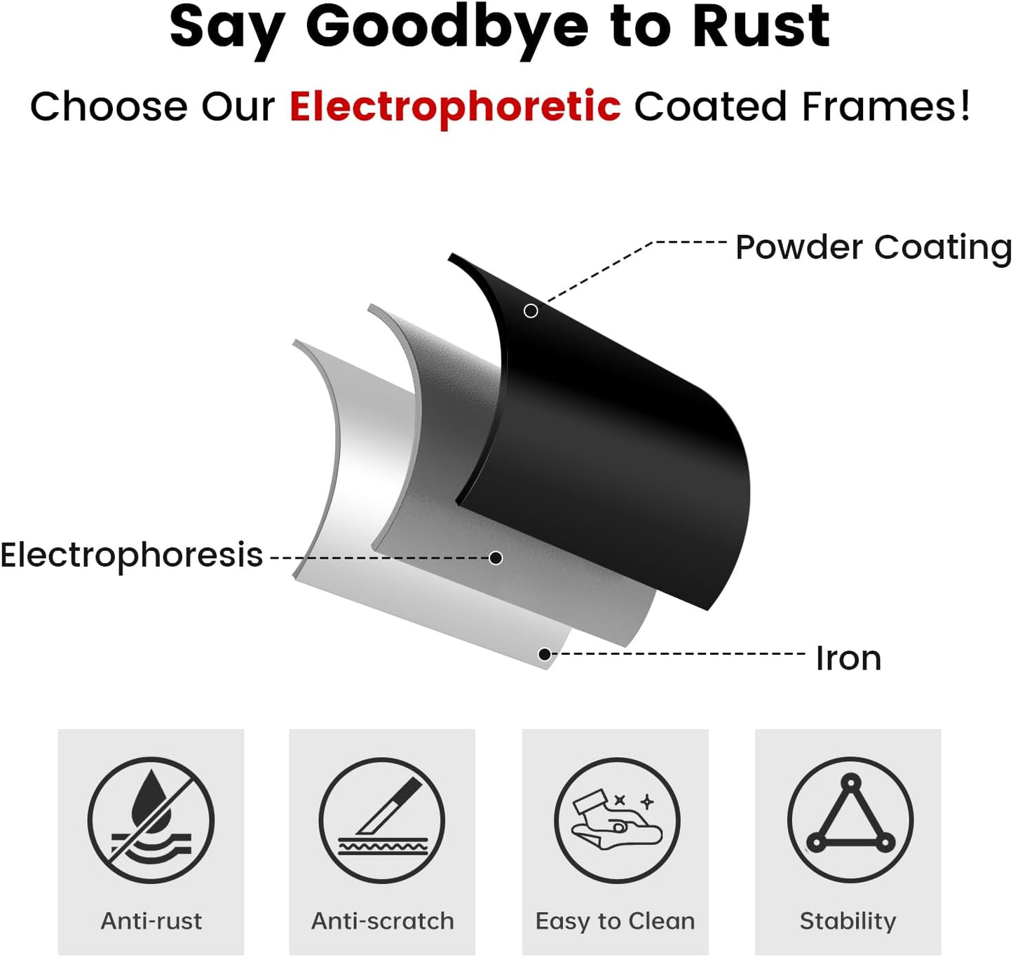 danpinera Outdoor Side Tables with Flower Cut Outs, Weather Resistant Steel Patio Side Table, Small Round Outdoor End Table Metal Side Table for Patio Yard Balcony Garden Black